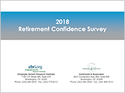 2018 Retirement Confidence Survey